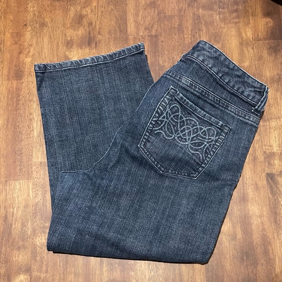 Cropped Chicos Platinum Jeans, size 2.5, new without tag - Picture 1 of 4